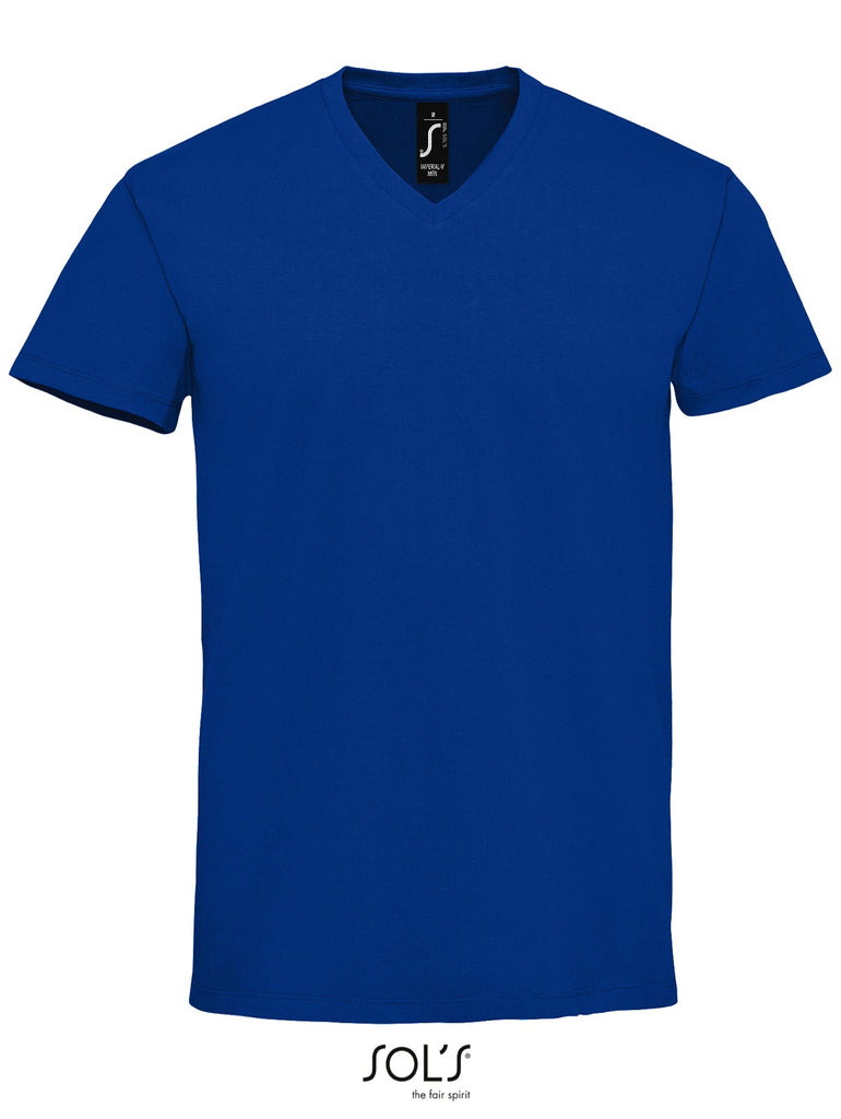 TEE-SHIRT HOMME COL V  - 02940