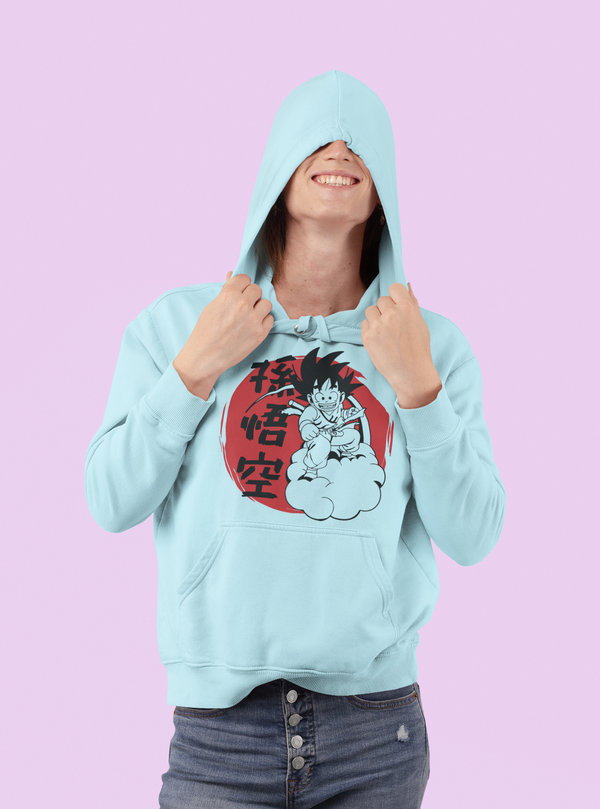 Sweatshirt à Capuche Son Goku sur le Nuage