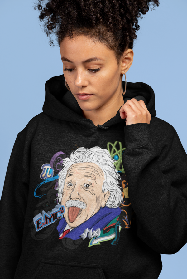 Sweatshirt Einstein Fun : Génie Avec une Touche d'Humour