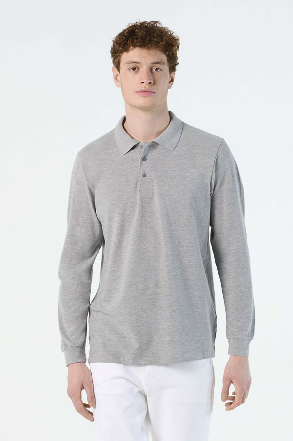 Polo manches longues SOL'S STAR homme - 11328