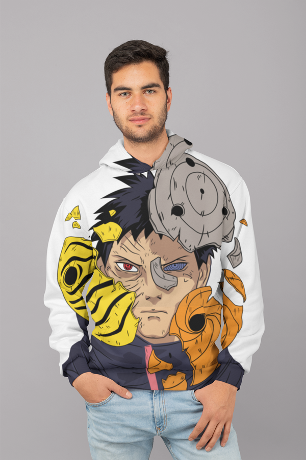 Sweatshirt à Capuche Obito Uchiha