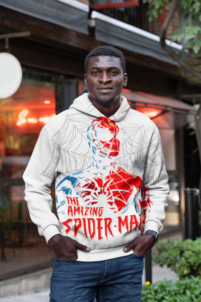 Sweatshirt Spider-Man Grand Format : Envergure Héroïque