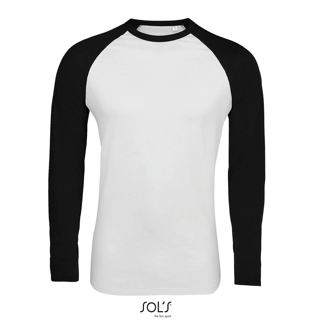 TEE-SHIRT FEMME BICOLORE MANCHES LONGUES- 02913